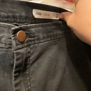ASOS Denim Black pants